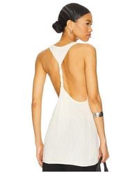 Helmut Lang - Rib Twist Tank Top - Lyst