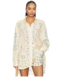 Agua Bendita - Anastasia Bleu Top - Lyst