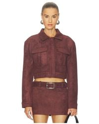 Nakedvice - The Vince Faux Suede Jacket - Lyst