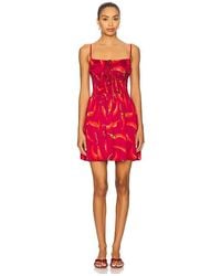 Leslie Amon - Slip Corset Mini Dress - Lyst