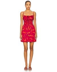 Leslie Amon - Slip Corset Mini Dress - Lyst