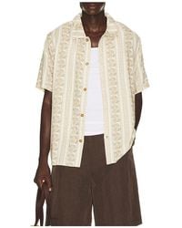 Rhythm - Hemd Paisley - Lyst