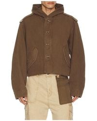 we11done - Folded Shortened Jacket - Lyst