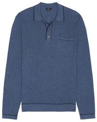 Rails - Fenton Long Sleeve Polo - Lyst