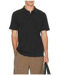 Theory - Bron Cotton Polo - Lyst