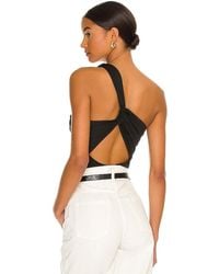superdown - Bailee One Shoulder Bodysuit - Lyst