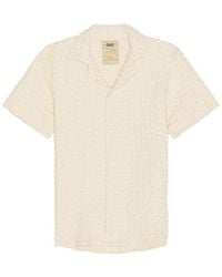 Oas - Ecru Cuba Waffle Shirt - Lyst