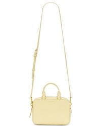 Veronica Beard - Bolso Con Asa Superior Boxy En Color Amarillo Talla - Lyst