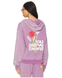 The Mayfair Group - Hoodie You Deserve Flowers - Lyst