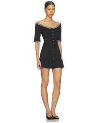 Frankie's Bikinis Slumber Knit Mini Dress in Red | Lyst