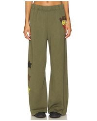 Lauren Moshi - Cowboy Happyface Wide Leg Pant - Lyst