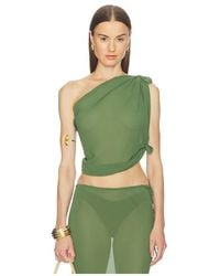 Camila Coelho - Carlisle Scarf Top - Lyst