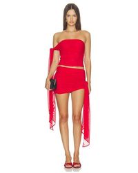 MAJORELLE - Rowena Top En Color Rojo Talla (También En M, S, Xl, Xs, Xxs) - Lyst