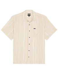 Brixton - Cru Slub Relaxed Short Sleeve Shirt - Lyst