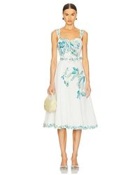 Hemant & Nandita - Midi Dress With Buckle Belt - Lyst