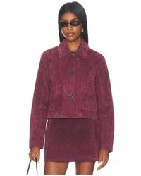 Blank NYC - Suede Jacket - Lyst