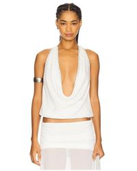 Jaded London - Tatiana Backless Studded Top - Lyst