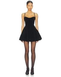 MORE TO COME - Cleo Velvet Mini Dress - Lyst