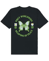 Obey - Weapons Of Peace Tee - Lyst