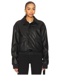 ALL THE WAYS - Tessa Faux Leather Jacket - Lyst