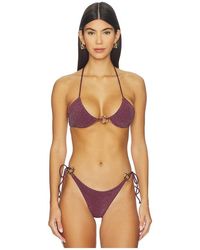 Bondeye - Ring Ingrid Triangle Bikini Top - Lyst