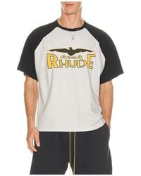 Rhude - 4X4 Spirit Raglan Tee - Lyst
