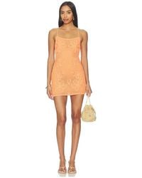 Lovers + Friends - Ottillie Pointelle Mini Dress - Lyst
