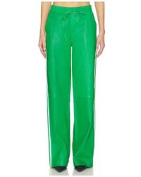 SPRWMN - Baggy Leather Athletic Sweatpants - Lyst