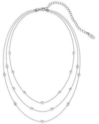 Ettika - Crystal Dot Layered Necklace - Lyst
