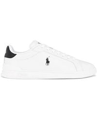 Polo Ralph Lauren - Heritage Court Ii Leather Sneaker - Lyst