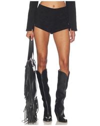 Urban Outfitters - X Revolve Stretch Suede Short - Lyst