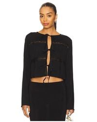 Bella Venice - The Camille Top En Color Negro Talla (También En M, S, Xs) - Lyst