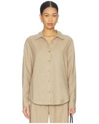La Ligne - Oversized Flannel Shirt - Lyst