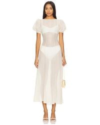 LPA - Emory Midi Dress - Lyst