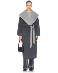 Jonathan Simkhai - Allura Reversible Belted Coat - Lyst