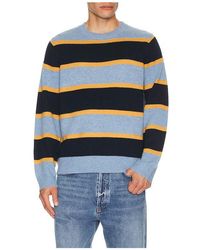 Guest In Residence - Guest En Residence Jersey Cuello Redondo En Color Azul Talla (También En Xl/1X) - Lyst