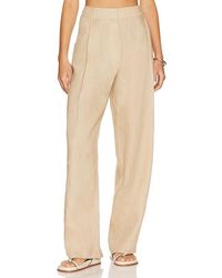 AEXAE - Linen Highrise Trousers - Lyst