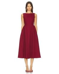 knee length dresses for ladies Textured Jersey Backless Maxi Dress in Ivory - 4