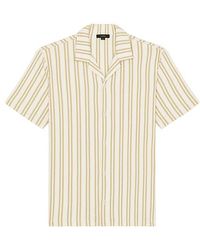 Vince - Camisa En Color Crema Talla (También En M, Xl/1X) - Lyst
