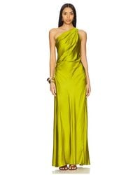 A.L.C. - Vestido Largo Aster En Color Verde Talla (También En 2, 4, 6, 8) - Lyst