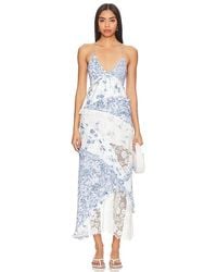 For Love & Lemons - Rosalyn Maxi Dress - Lyst