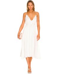 RESA Hannah Midi Dress - Weiß