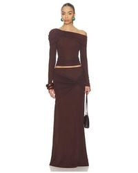 SNDY'S - Alix One Shoulder Top - Lyst