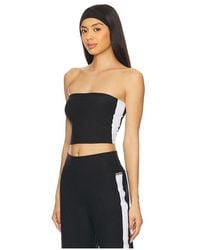 Beyond Yoga - Spacedye Strapless Stripe Top - Lyst