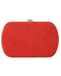 OLGA BERG - Martina Coiled Rope Clutch - Lyst