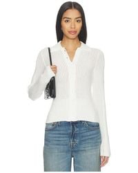 ALL THE WAYS - Kelly Button Up Sweater - Lyst
