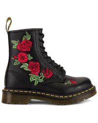 dr martens embroidered