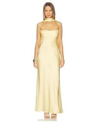 Runaway the Label - Madeleine Strapless Maxi Dress - Lyst