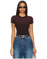 Cotton Citizen - Supima Modal Ribbed Tee - Lyst
