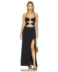 Luli Fama - X Revolve Cut Out Bandeau Long Dress - Lyst
